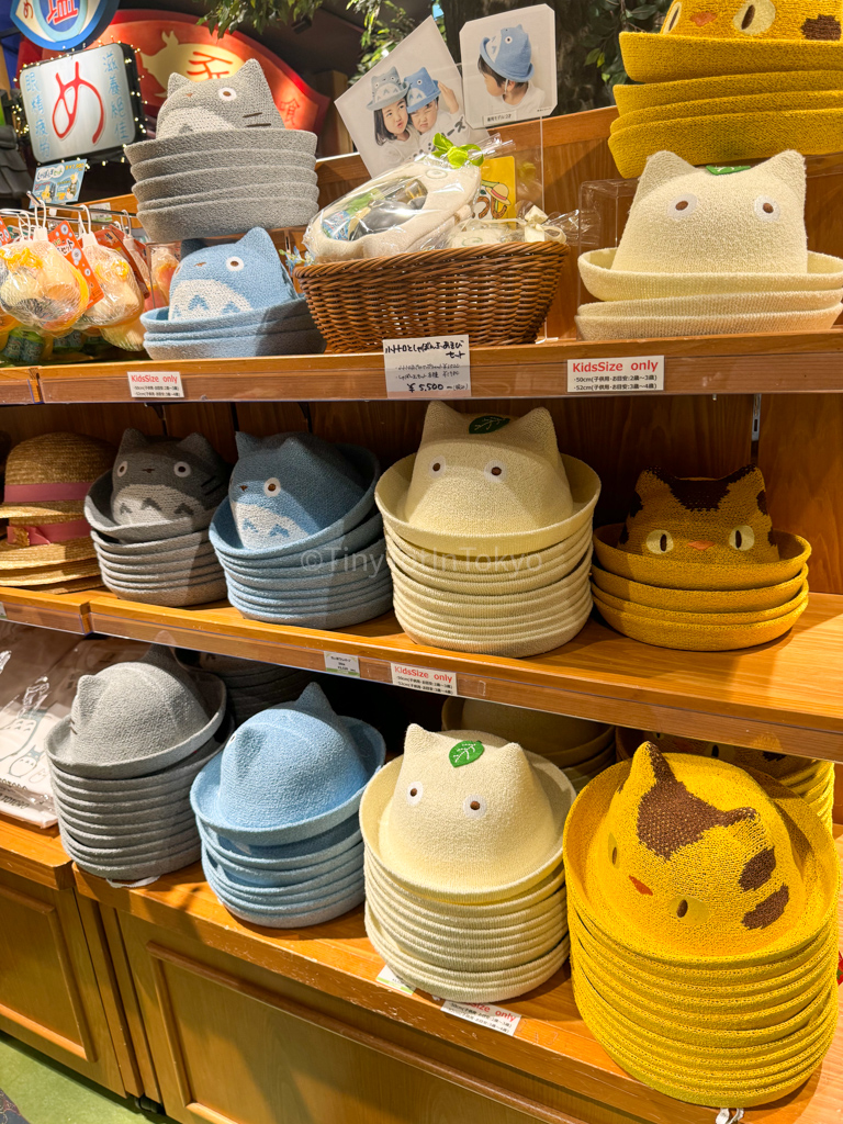 Ghibli hats for kids in Japan