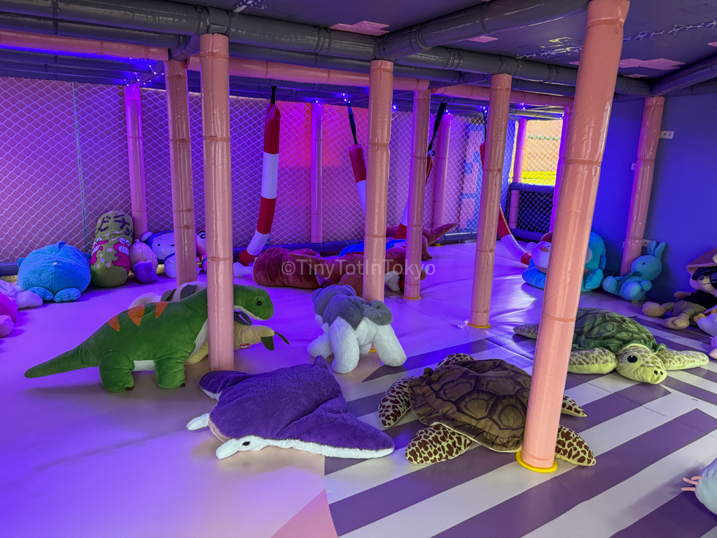 Inside the house at PLUS KIDSLAND ACADEMY