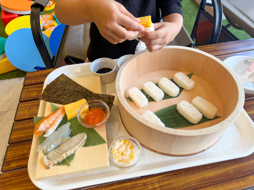 sushi experience at beru beru park