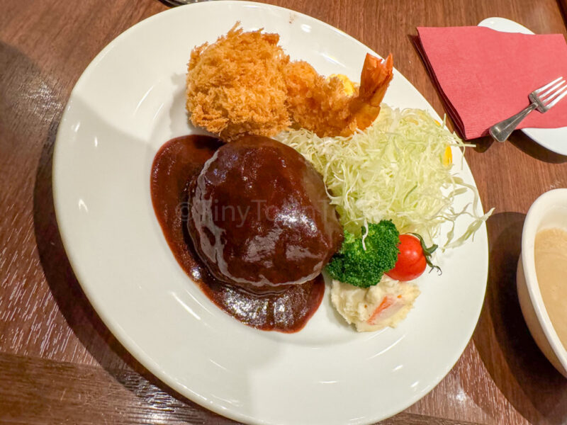 kids menu at meijiro shunkotei