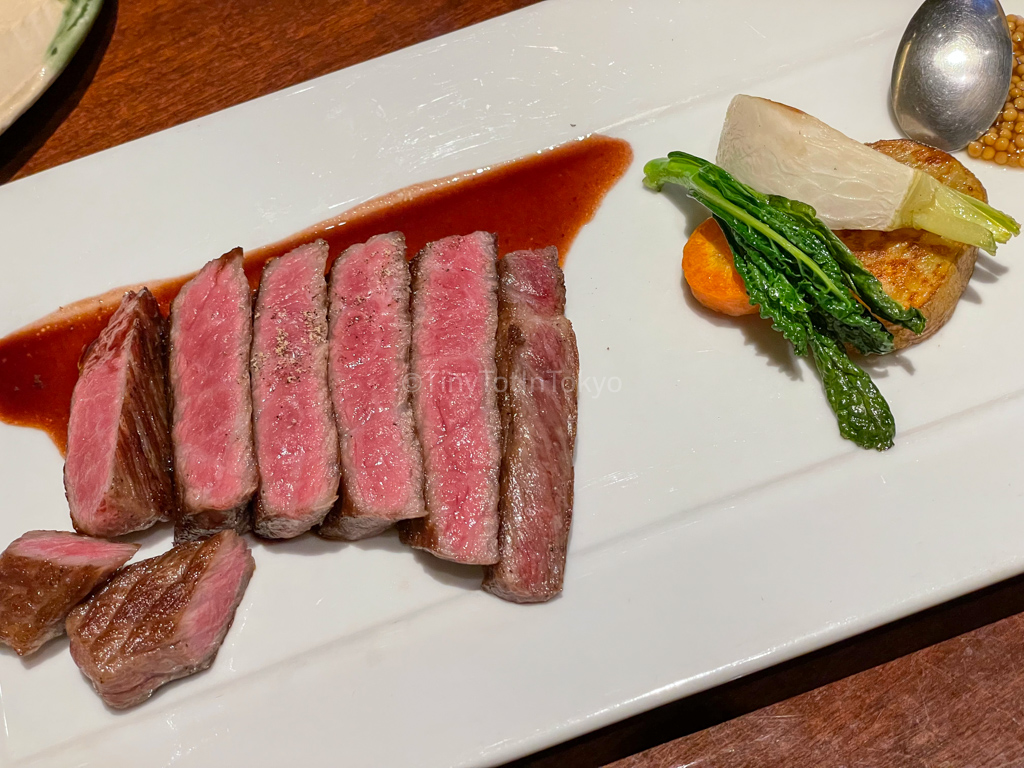 Wagyu at Teppanyaki Okonomiyaki Oribe