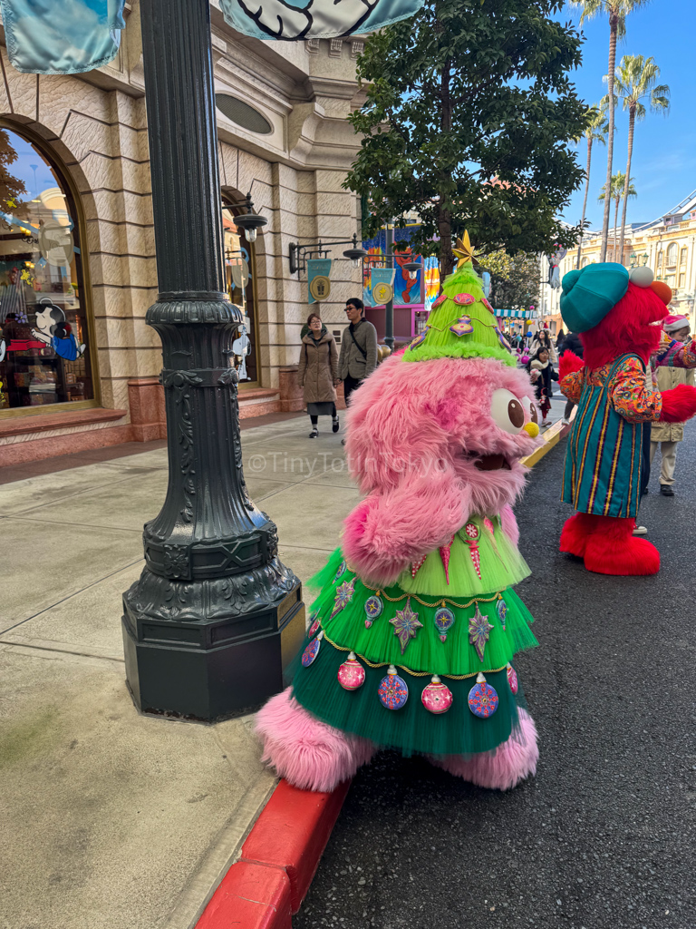 Christmas greetings universal Studios Japan