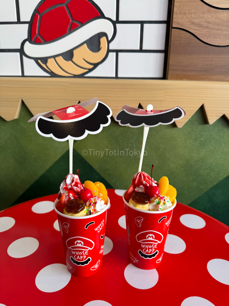 Mario Pudding at Christmas at Universal Studios Japan