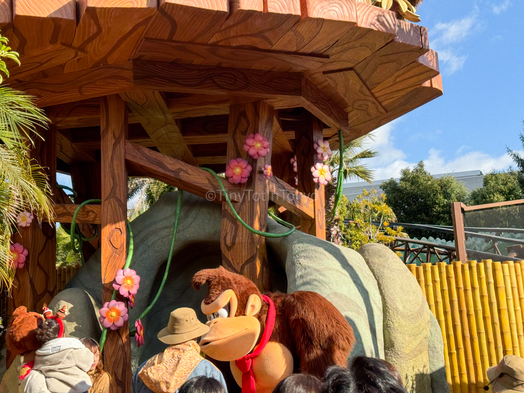 Donkey Kong Country greeting USJ