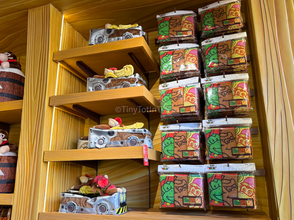 merchandise at Donkey Kong Country