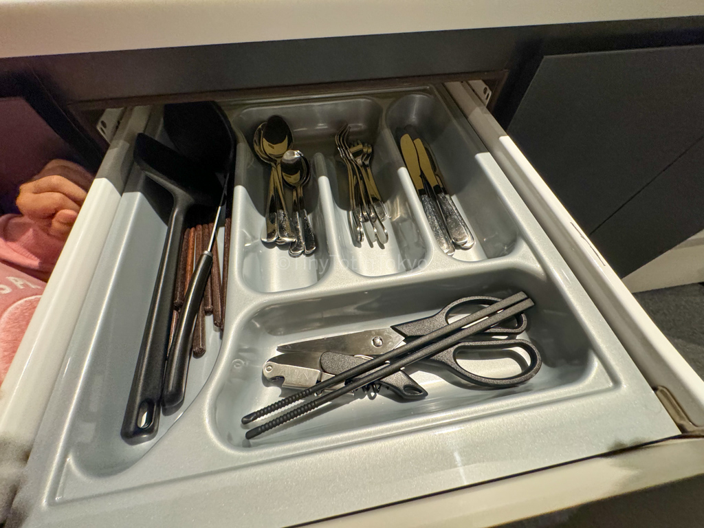 Utensils at MIMARU Apartment Hotel in Osaka