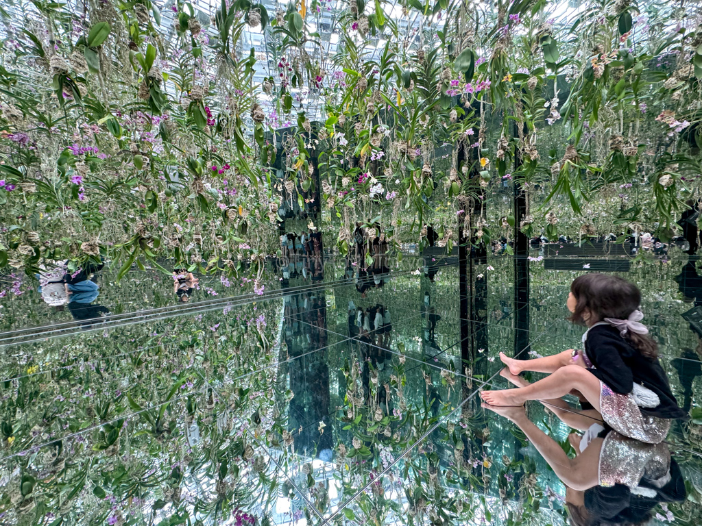 mirror floors at teamlab planets