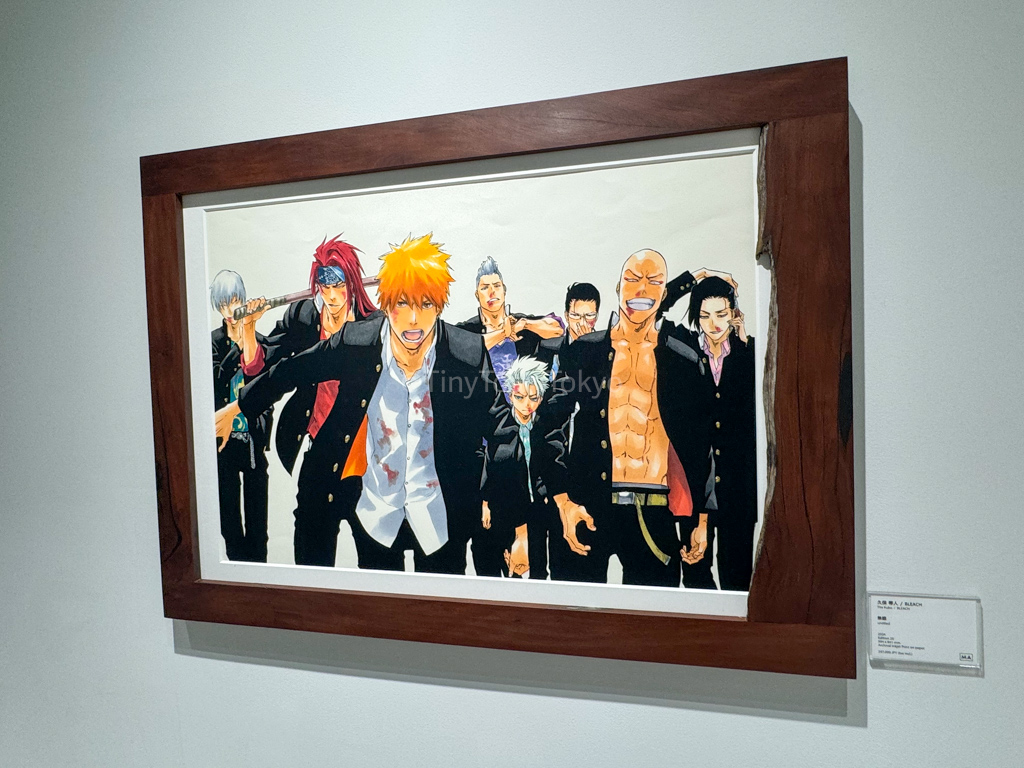 bleach manga exhibition in tokyo 