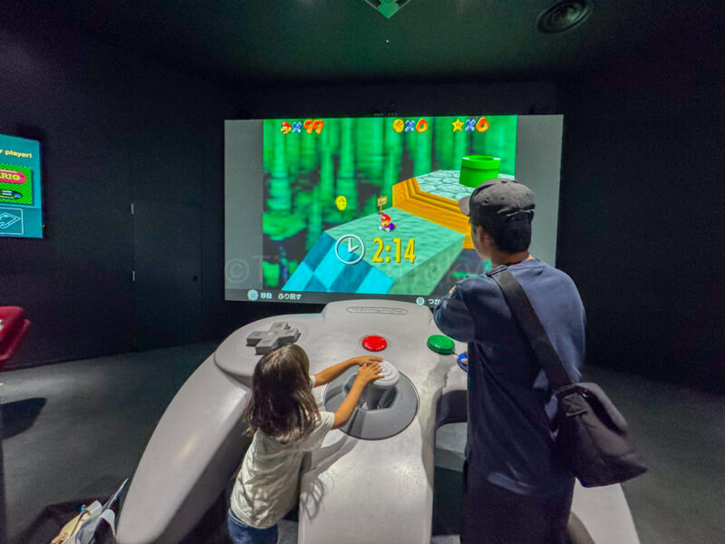 Big controller at nintendo museum