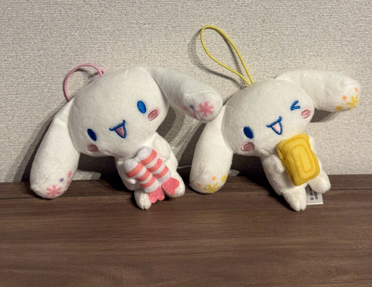 Cinnamoroll sushiro plushies 