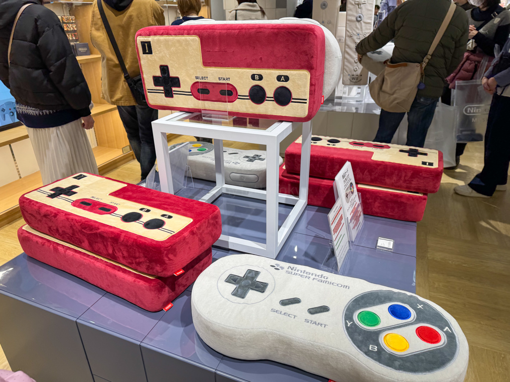 plush nintendo controllers body pillows