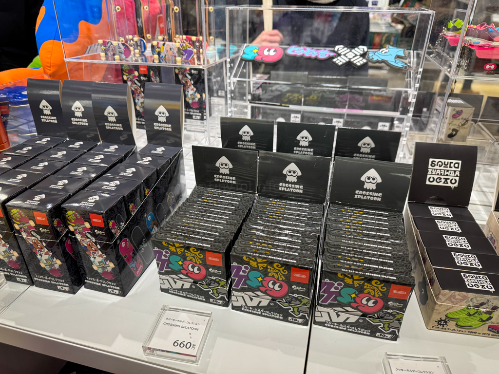 Splatoon Souvenirs at Nintendo Museum