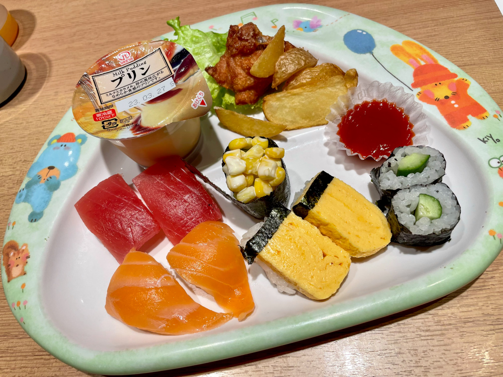 sushi in japan for kids