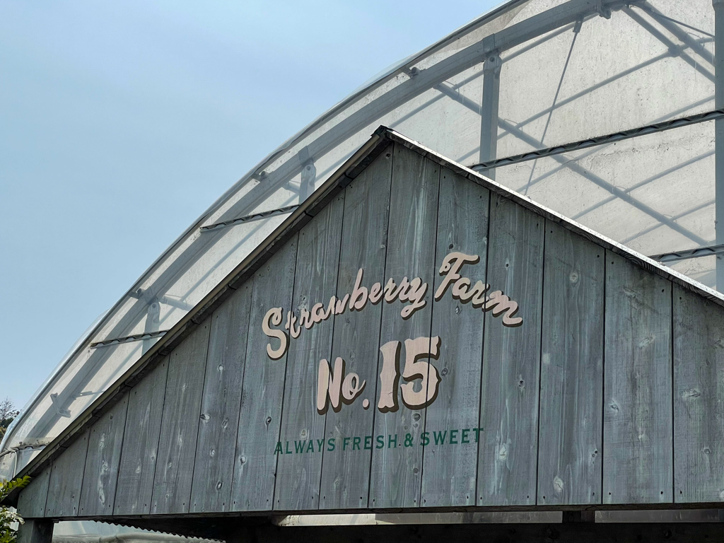 Exterior of Strawberry Farm No 15 in Osaka