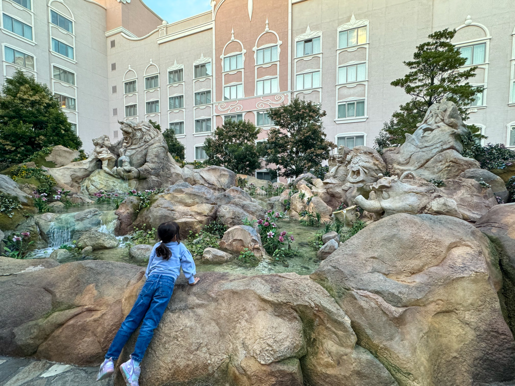 Rose Court Garden at Fantasy Springs Hotel