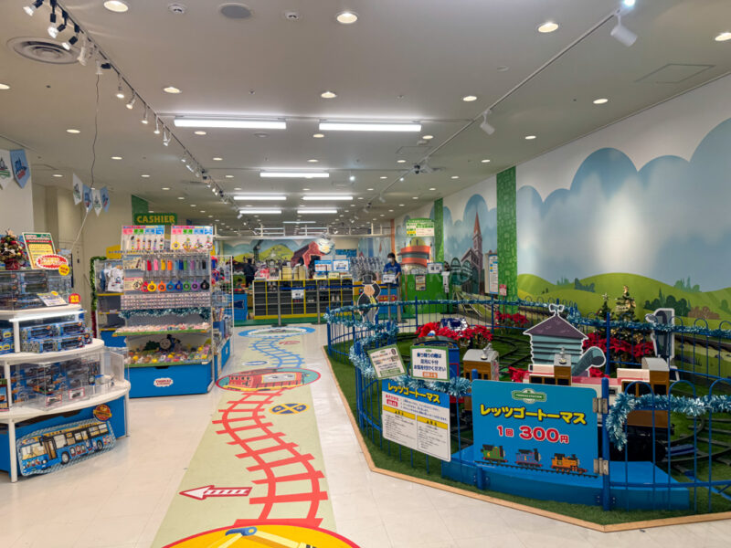 thomas station in sunshine city ikebukuro