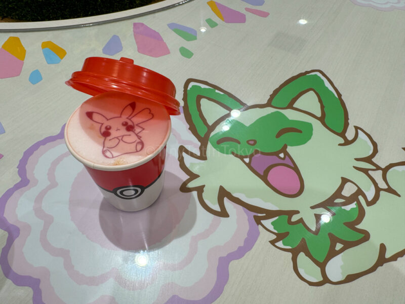 pikachu latte at sunshine city