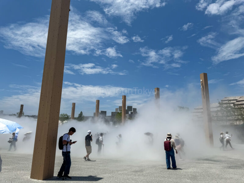 Inochi Park mist at Osaka Expo