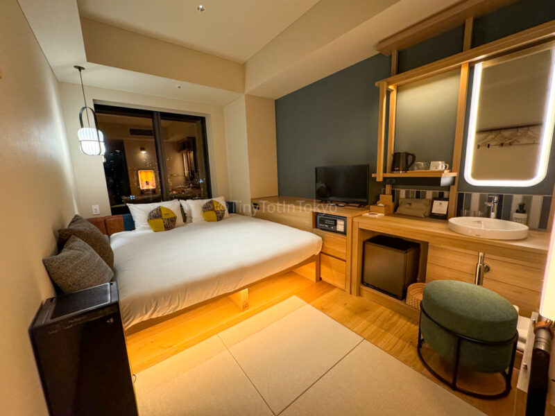 King bed room at omo5 gitanda tokyo