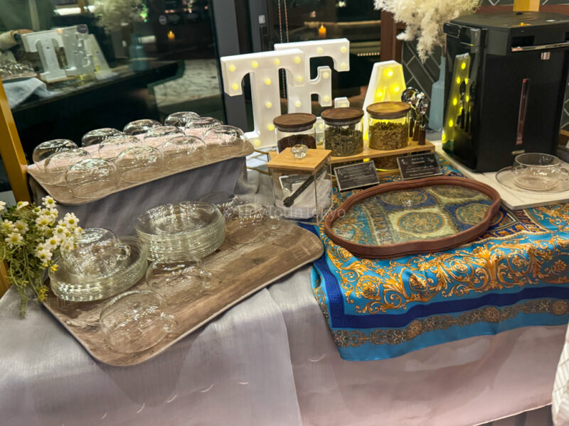 tea bar at omo5 hotel in tokyo