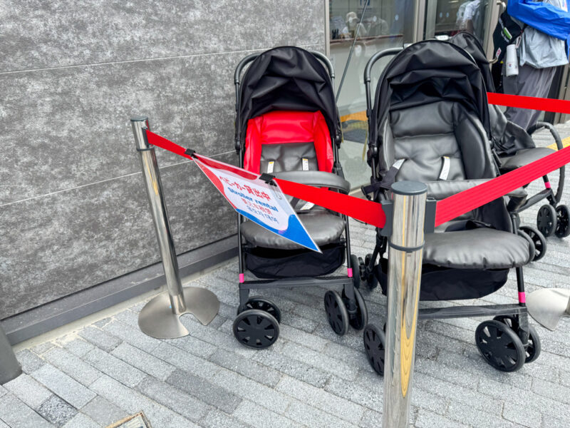 free stroller rentals at osaka expo 2025