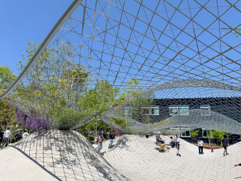 rest area at osaka expo
