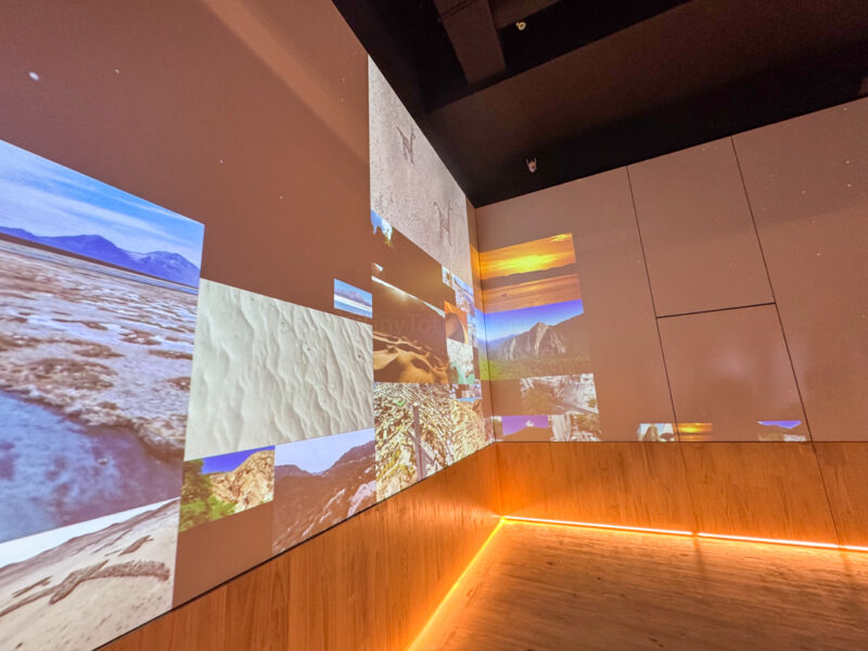 images inside Chile Pavilion at Osaka Expo