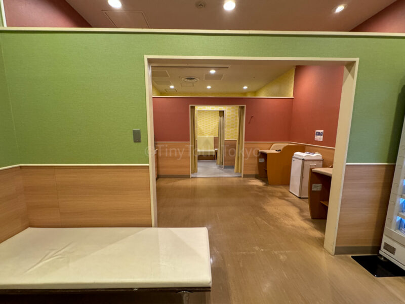 breastfeeding and changing rooms in odaiba