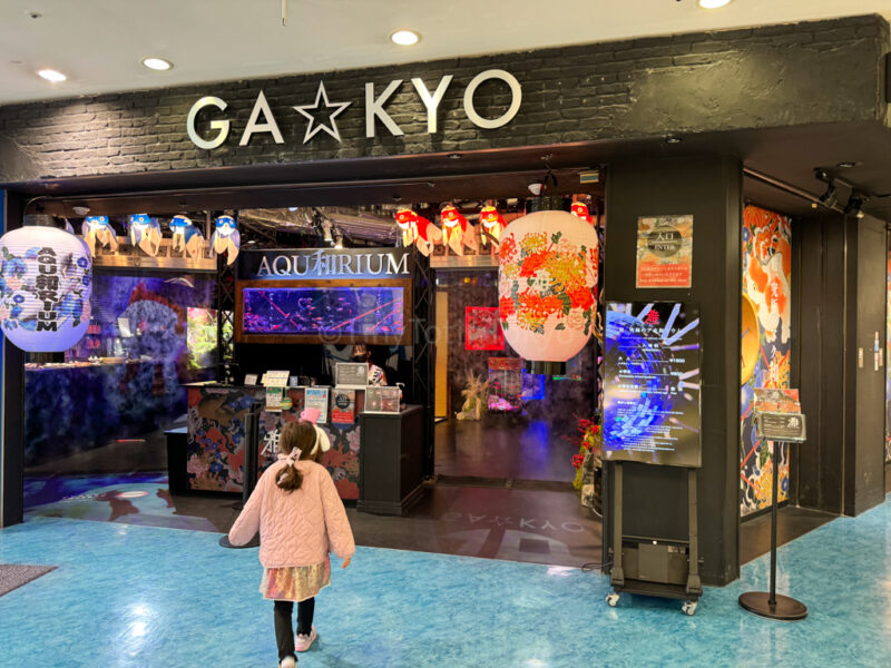 GA☆KYO aquarium in Odaiba