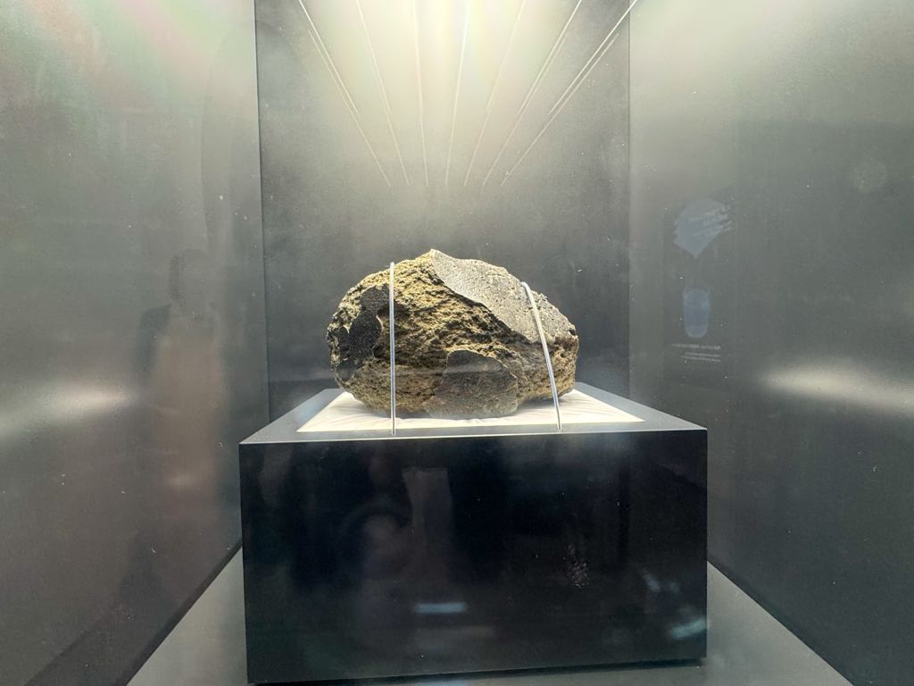 Martian rock at Japan Pavilion Osaka Expo