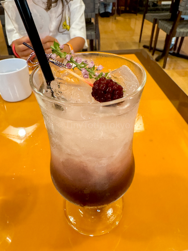 Kimetsu no Yaiba drink at Universal Studios Japan