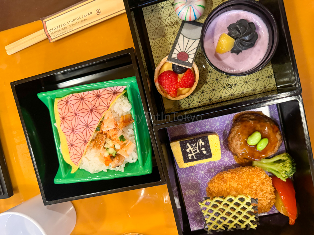 Kimetsu no Yaiba kids meal at Universal Studios Japan