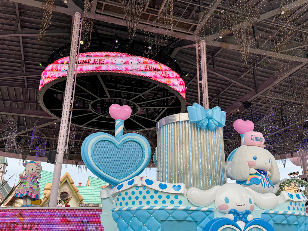 Cinnamoroll at the Parallel Parade at Harmonyland