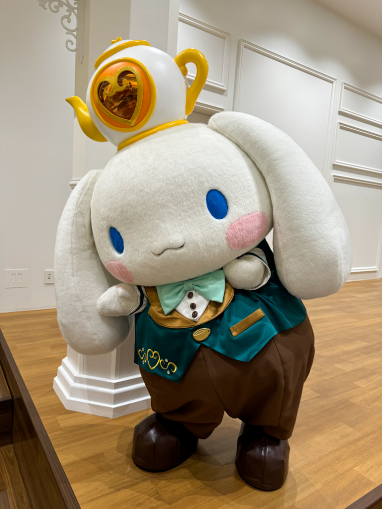 Cinnamoroll at Restaurant Yakata at Sanrio Puroland