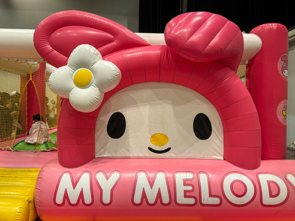 My Melody inside fuwa fuwa land at sanrio puroland