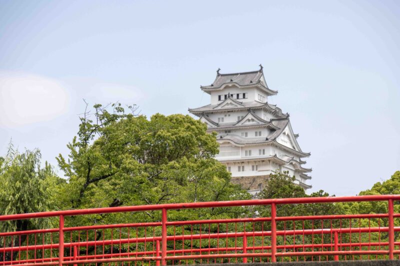 Himeji Castle from the boat tour