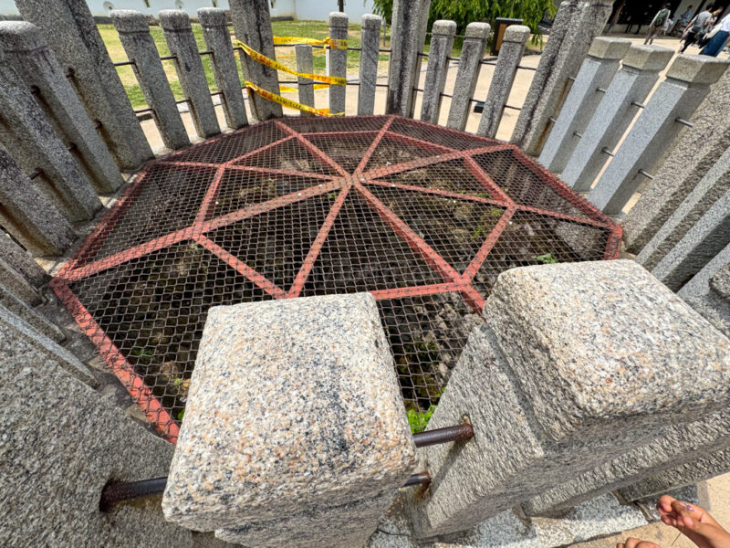 The haunted Okiku Ido Well at Himeji Castle