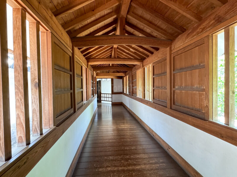Hall of the West Bailey of Himeji Castle