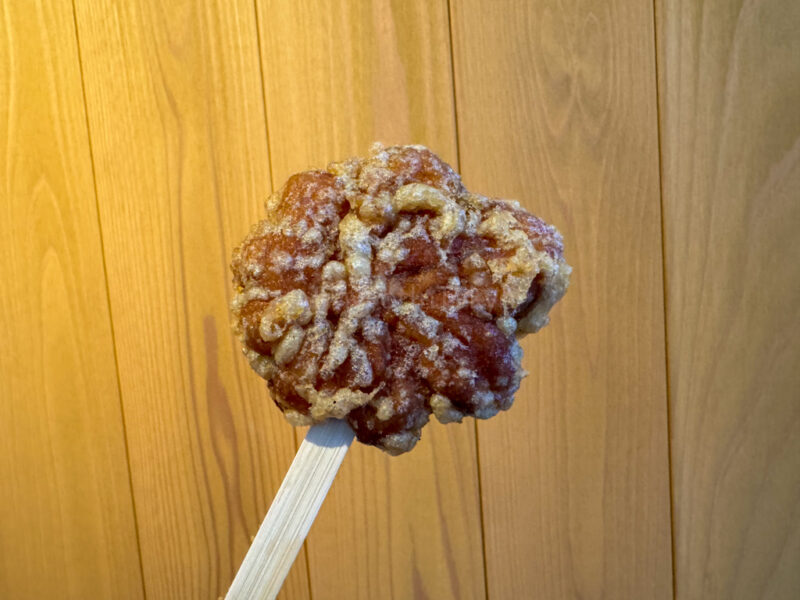 Fried momiji manju in Miyajima
