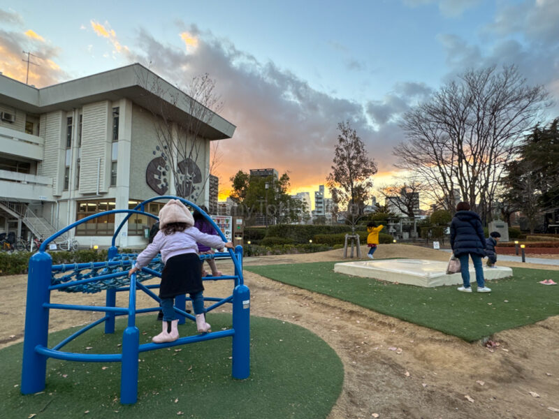 outdoor playground near the 5-Days Children's Cultural Science Museum Hiroshima
