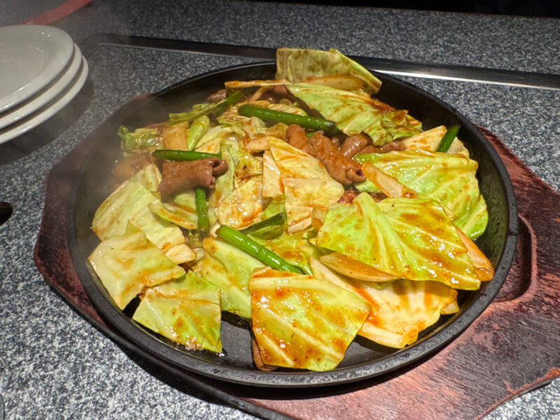 Cabbage and meat dish