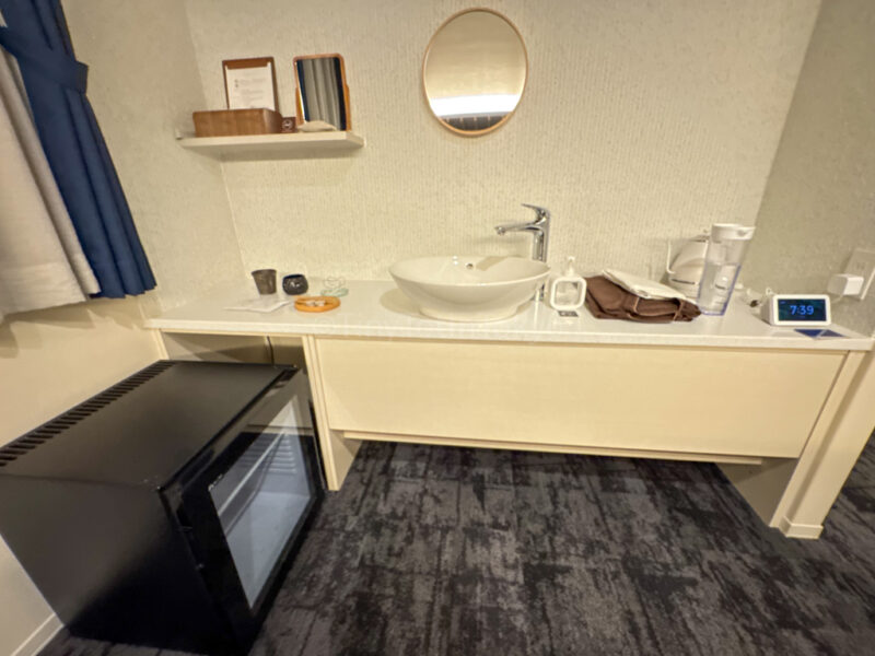 inside room at LAZULI Hiroshima