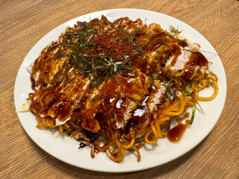 spicy okonomiyaki