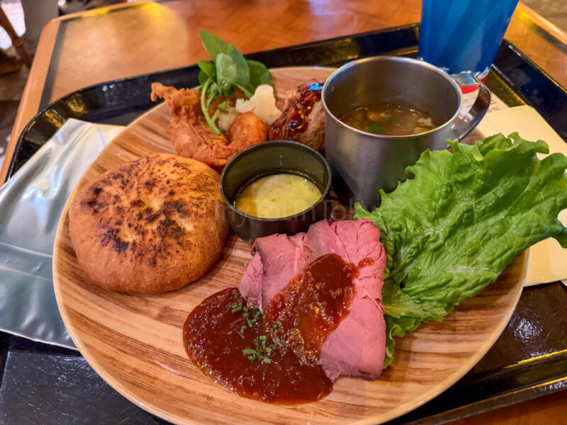 Monster hunter food at universal studios Japan