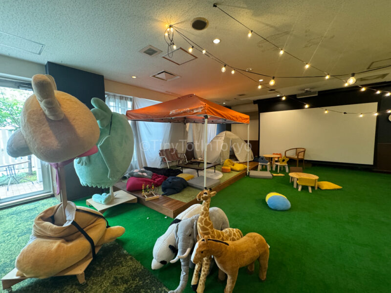 Play area for kids at Hotel Naturwald Furano