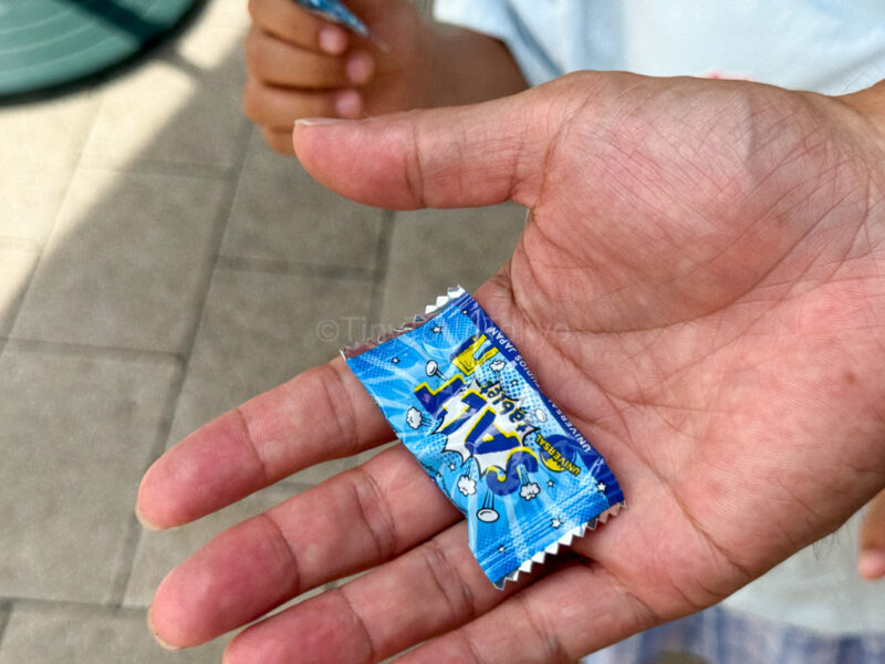 Salt tablets at universal studios Japan during summer