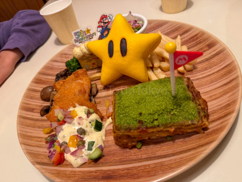 Superstar Anniversary Plate at Kinopio's Cafe at Universal studios japan 