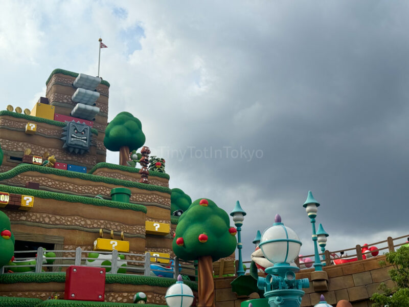 inside super nintendo world at USJ