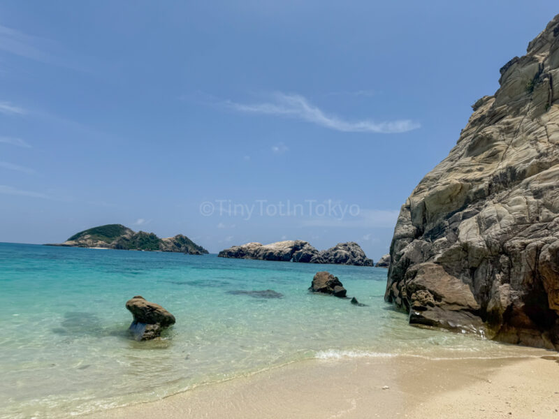 Ocean at Aharen Beach in Tokashiki Island