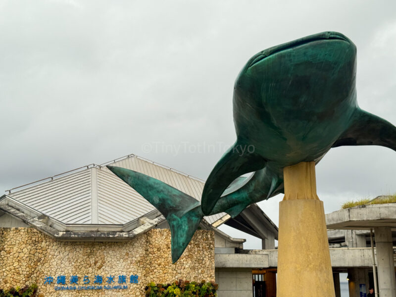 Outside of Okinawa Churaumi Aquarium